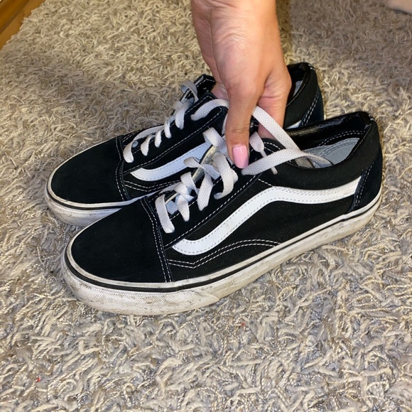Vans Old Skool Black with White Stripe - Picture 8 of 8